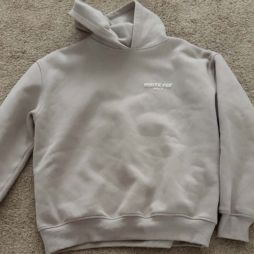 White Fox Boutique Gray Hoodie
